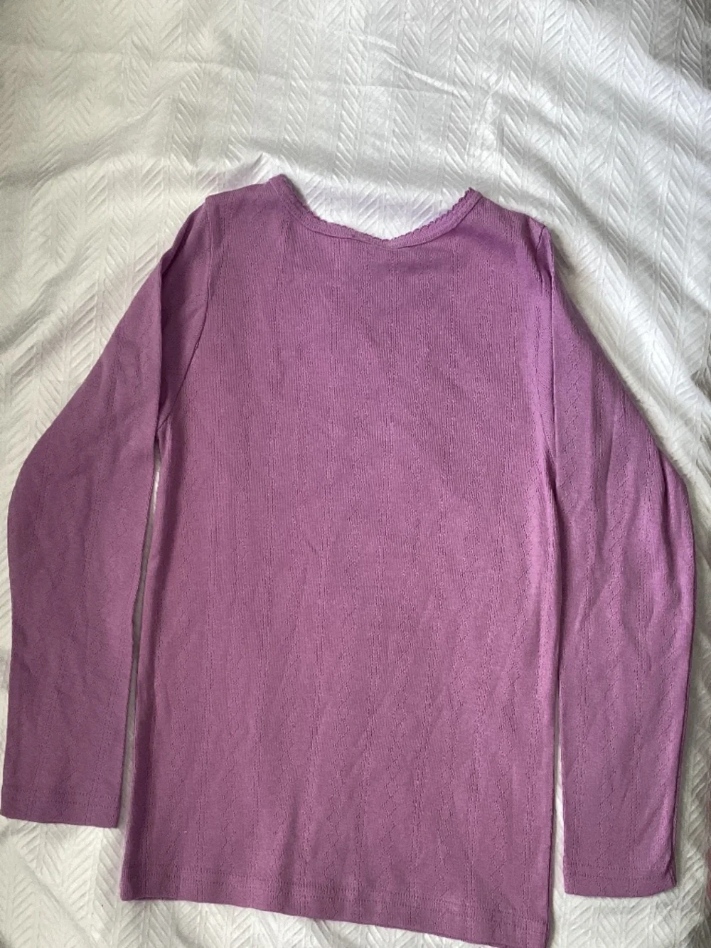 GYMBOREE Sweet Chic Lavender Purple LS Shirt Girls Large NWOT VTG